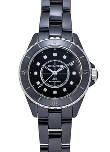 Chanel J12 H9742 Black New - Picture 1 of 3