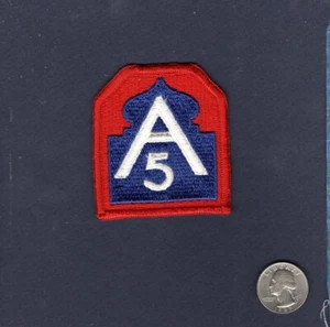 New Original 5th ARMY US Army Unit Company Patch - Picture 1 of 1