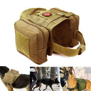 Tactical Molle Coat Harness K9 Dog Work Service Hunting T-Shirt for Dogs