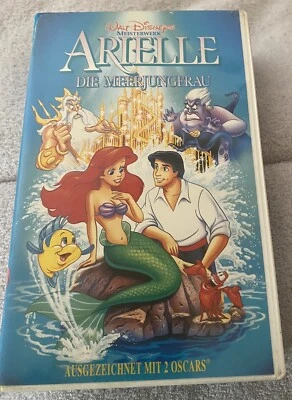 Walt Disney Arielle die Meerjungfrau VHS PAL mit Hologramm Sammlerstück 0913/25 - Bild 1 von 4