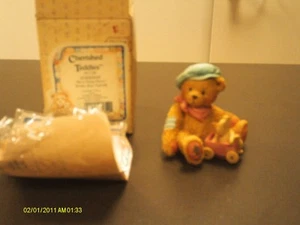 Cherished Teddies ` HARRISON We're going places BROTHER BEAR figurine 1992 - Picture 1 of 4