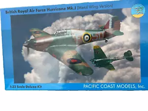 PACIFIC COAST HOBBIES # PCM 32012 1/32ème RAF OURAGAN METAL WING VERSION KIT - Photo 1 sur 4