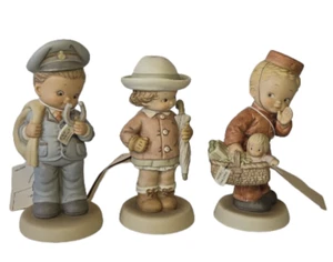 💥Lotto 3 Ricordi di Ieri "Consegna Speciale" Mailman Girl Enesco Vintage 1988 - Foto 1 di 18