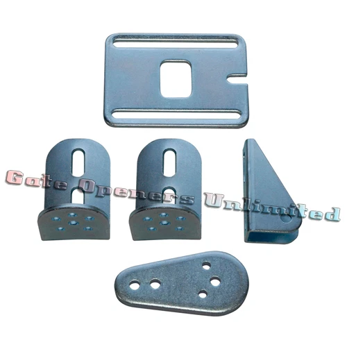 a Set of 2 Mighty Mule - Hb100 Hardware Brackets Set Fm500 / Mm500