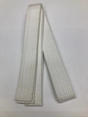 Cinturón Karate, TKD, BJJ Blanco-Talla 3 (Descolorido-DESCUENTO) NOS SKU28 Foto 1 de 4