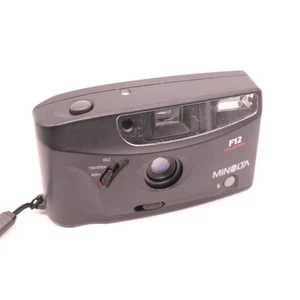 Cámara fotográfica compacta Minolta F12 con flash, unidades de motor, ajustes ISO - Imagen 1 de 6