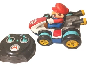 2016 JAKKS Pacific Nintendo SUper Mario Kart 8 Remote Control RC Racer Car U24 - Picture 1 of 9