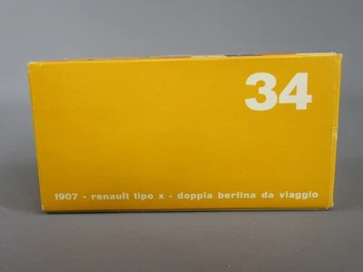 D515 RIO Ref 34 Italia Caja Vacía de Origen de Renault Tipo X 1907 Berlina 1/43 - Imagen 1 de 4