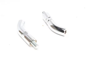 Adaptador De Espejo De Extensión Para Manillar De Moto Cromado Yamaha Universal - Imagen 1 de 4