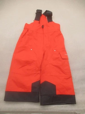 Mono Obermeyer Talla 2 Niños Rojo Reforzado Tobillo Cremallera Mosca Correa Ajustable 351 Foto 1 de 4