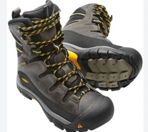 Botas KEEN para Hombres 8 Secas Cálidas Summit County Aisladas Impermeable Cuero Shellback - Imagen 1 de 14