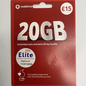 VODAFONE VIP BUSINESS EASY HANDYNUMMER SIM KARTE’07771776885’ - Bild 1 von 3