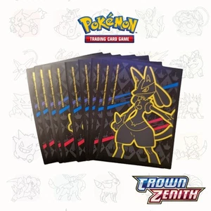 Crown Zenith Lucario ETB Mangas (65 Mangas) Pokemon Juego de Cartas Coleccionables Nuevo/Sellado - Imagen 1 de 1
