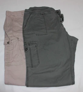 Merona Exclusive of Decoration Cargohose Damen Gr. 24 beige&grün 2 Paar - Bild 1 von 22