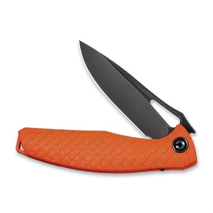 Civivi Coltelli Wyvern Liner Lock C902G Nero D2 Acciaio Arancione FRN - Foto 1 di 6