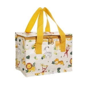 Sass and Belle Safari Animals Design Foldable Lunch Bag For Children School - Picture 1 of 4