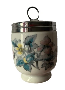 ROYAL WORCESTER egg coddler cuociuova standard porcellana floreale - Foto 1 di 5