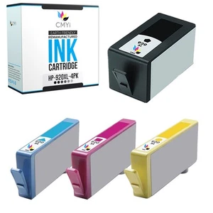 CMYi 4PK Compatible 920XL Ink Cartridges for HP OfficeJet 6000 6500 7000 7500A - Picture 1 of 7