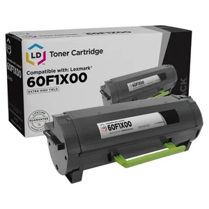 Compatible Toner Replacement for Lexmark 601X 60F1X00 Extra HY (Blk) - Picture 1 of 9