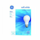 New GE Bulb, Soft White 60 Watts, 4 bulbs per Pack