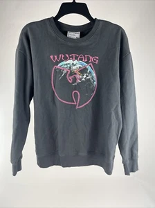 Wu-Tang Clan Earth Logo Sweatshirt Medium Gray - Picture 1 of 11