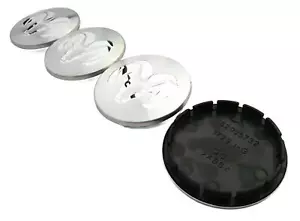 Set of 4 Aluminum Wheel Center Cap 63mm For 1996-2004 Dodge Ram Dakota Durango - Picture 1 of 4