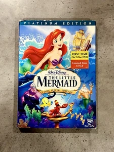 The Little Mermaid (DVD, 2006, 2-Disc Set, Platinum Edition) Free Combined Ship - Picture 1 of 7