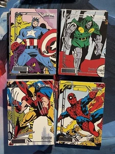 2023 UD Marvel Allegiance Secret Wars Base Set Complete Set 1-90 Spider-man Doom - Picture 1 of 1