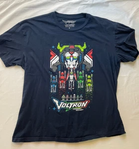 Camiseta Grande Dreamworks Voltron Legendary Defender Botín Exclusiva Adulto - Imagen 1 de 4