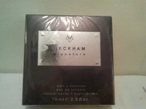 Beckham Signature Men 75ml EDT Spray Men's Perfume Fragrance Discontinued Sealed - Picture 1 of 1