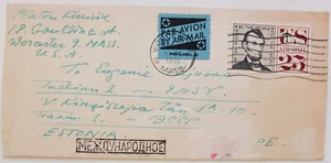 1961 Cold War Air Cover USA-USSR Soviet Estonia - Picture 1 of 2