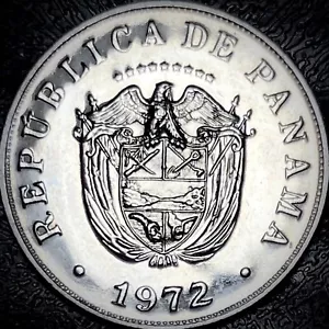 Panama 1972 - Proof 5 Centesimos - KM#23.2 - Picture 1 of 4