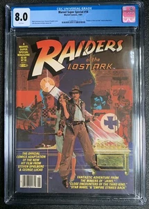 Marvel Super Special #18 Newsstand Variant 1st Indiana Jones CGC 8.0 4118973012 - Picture 1 of 2