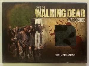 THE WALKING DEAD Season 2 WALKER HORDE WARDROBE M32 Card - Picture 1 of 2