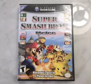 Super Smash Bros Melee Nintendo Gamecube - Game Case Manual - NTSC US - Picture 1 of 12