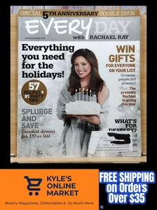 Everyday w/ Rachael Ray DEC 10/JAN 11 Special 5th Anniversary 57 Recipes & 81 Ti - Bild 1 von 22