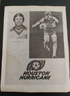 Kyle Rote Jr. Autographed Photo 1983 Houston Hurricans Soccer Player Legend