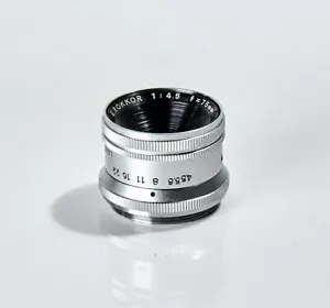 Minolta MC Rokkor 75mm f 4.5 screw mount enlarger Lens - Picture 1 of 6