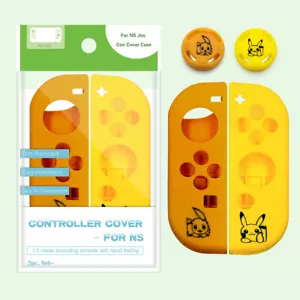 Nintendo Switch Cover Silicone CUSTODIA PROTETTIVA Joy-Con Controller Protezione CUSTODIA Giallo - Foto 1 di 1