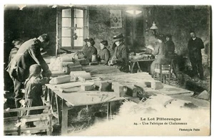 CPA original dep 46 LE LOT PITTORESQUE Fabrique de chalumeaux - Imagen 1 de 2