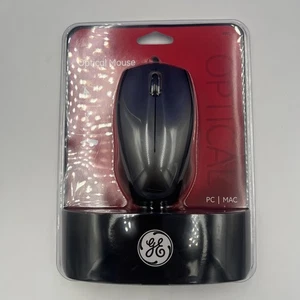 2010 GE Wired Optical Mouse USB 2.0 99912 PC/MAC Brand New Sealed NOS - Picture 1 of 4