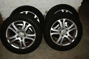 Winterräder Alu Mazda 6 GH 205/60 92H R16 M&S Profil gut - Bild 1 von 9