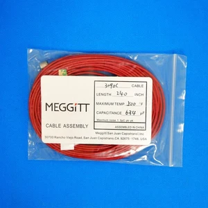 Meggitt Endevco 3090C-240, 240" 500˚F Cap. 634 pF Low Noise Coaxial Cable Assemb - Picture 1 of 3