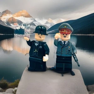 #1123 & #1124 - WWII German and British Leaders - Picture 1 of 1