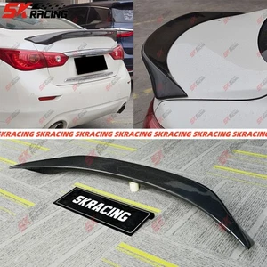 Alerón trasero forjado/fibra de carbono/sin pintar FRP para Infiniti Q50 Q50L 2014+ - Imagen 1 de 34