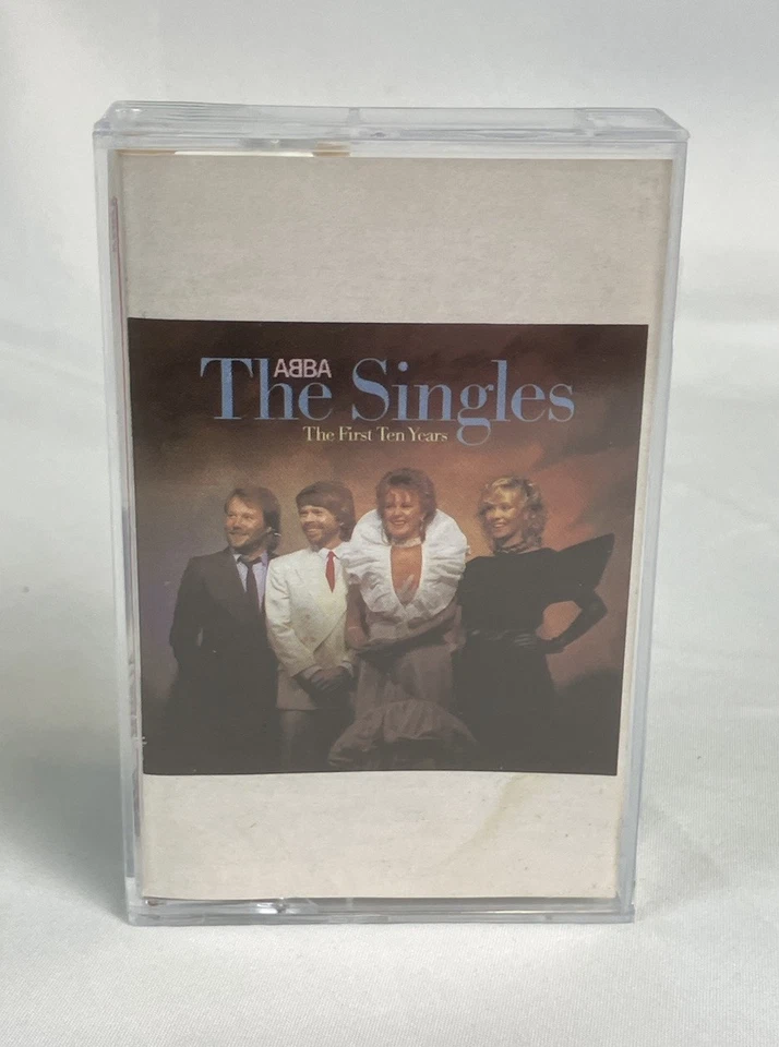 ABBA Vintage Cassette Tape The Singles The First Ten Years Dancing Queen Mama - Image 1 of 4