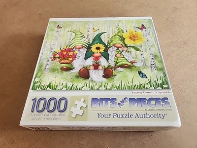 Rompecabezas de 1000 piezas "Gnomos de primavera". Usado Usado Usado  Foto 1 de 4