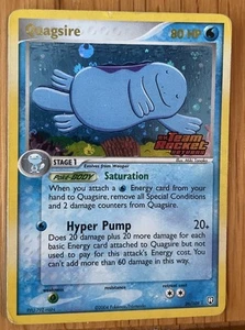 Quagsire 26/109 Ex Team Rocket Returns Stamped Reverse Holo Nintendo 2004 - Bild 1 von 2