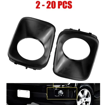 2-20X Cubierta de luz antiniebla conductor + pasajero bisel de lámpara lateral para Honda Pilot 2009-2011 Foto 1 de 4