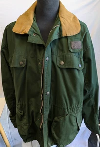 Vintage Herren John Partridge Green Barbour Country Mantel - Größe XL - Bild 1 von 12